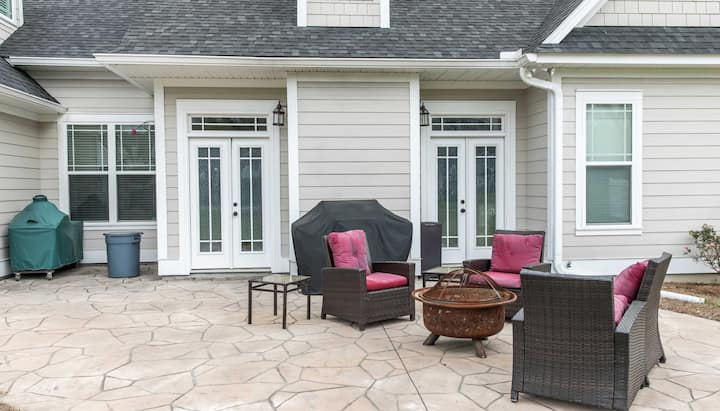 Create a Beautiful Stamped Concrete Patio in Kalispell, Montana area!